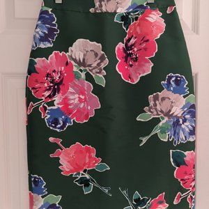 Kate Spade "Skirt the Rules" Floral Print, Size 4